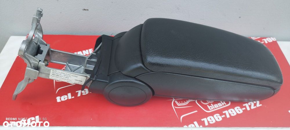 Podłokietnik Czarny Skóra Audi A6 C5  Części Blask Gołdap