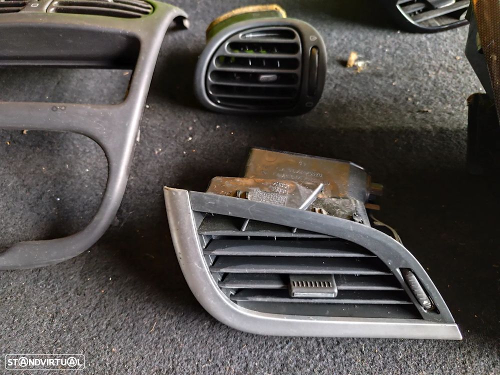 PEUGEOT 206 207 208 GRELHA VENTILAÇÃO TABLIER - 9