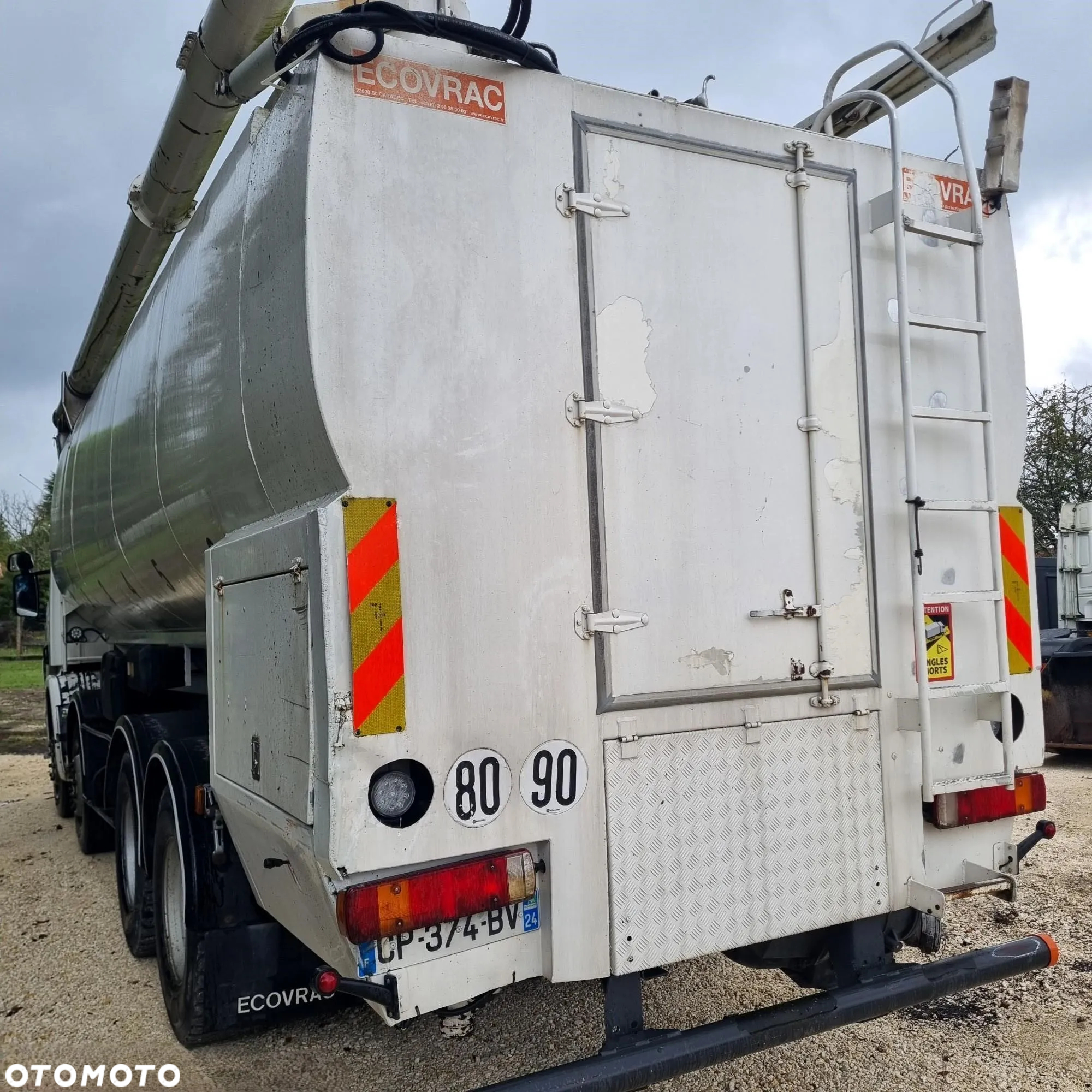Scania 8x4 Paszowóz 6 Komorowy ECOVRAC /Cysterna Spożywcza - 5