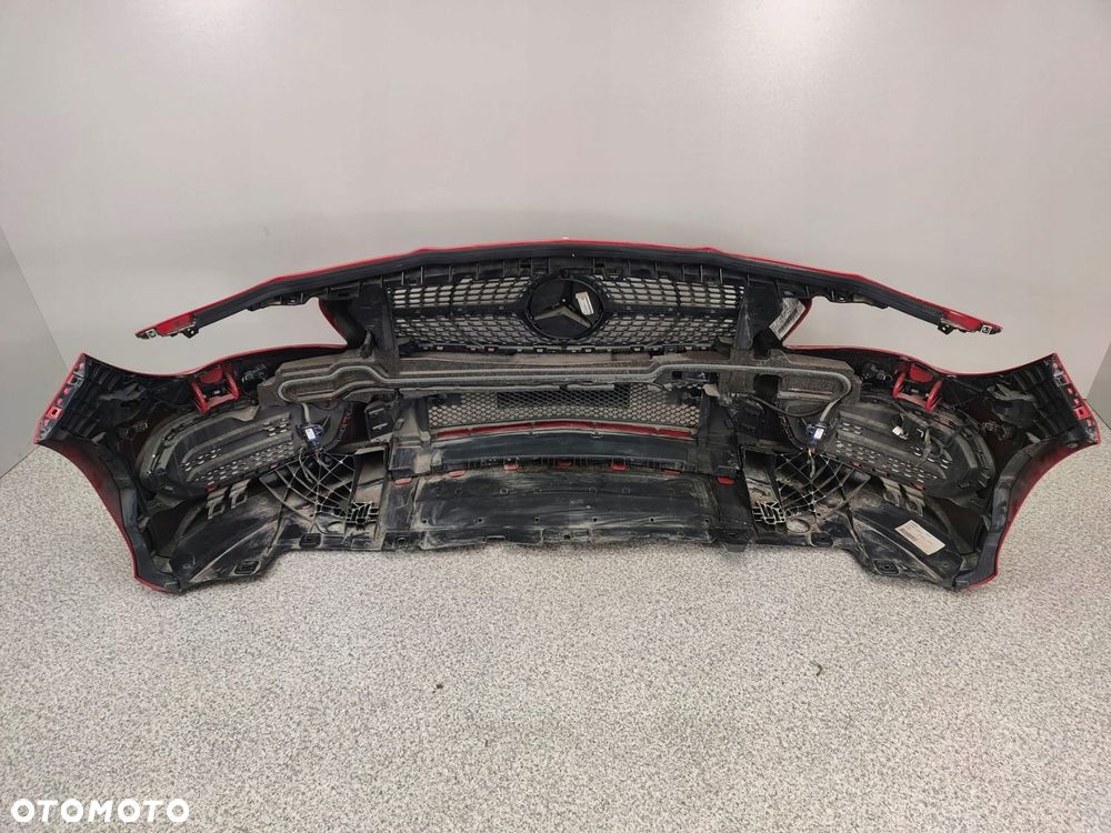 MERCEDES CLA W117 AMG PRZÓD ZDERZAK PAS LAMPY MASKA 589 - 9