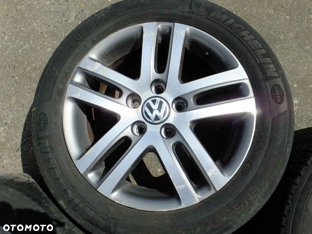 felgi aluminiowe 16'' vw touran I 2008r 1K0601025B - 5