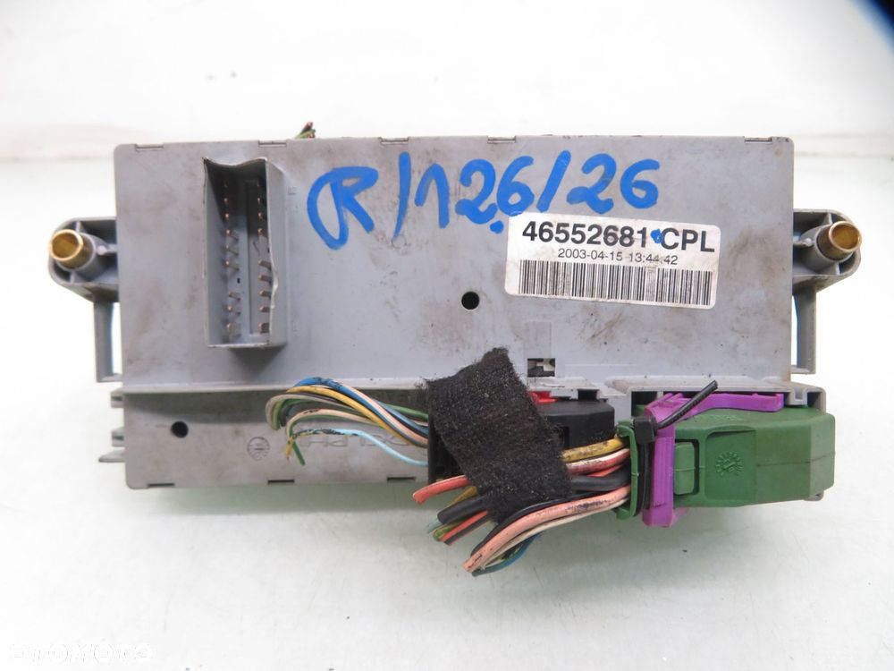 STACYJKA STEROWNIK FIAT PUNTO II 1.2 IAW59FM3 46812231 46552681 - 5