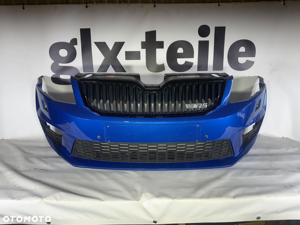 Skoda Octavia III RS Zderzak Przód Przedni LF5W 12-16 PDC Sprysk 5E0807221F - 1