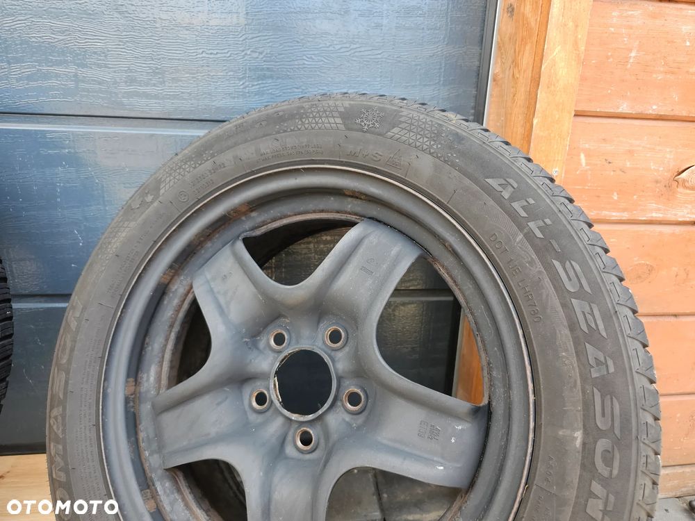 FELGI STALOWE STRUKTURALNE OPONY WIELOSEZON OPEL VECTRA C ASTRA H ZAFIRA A B MERIVA B SIGNUM 5X110 16 CALI 205/55/16 ET39 - 2