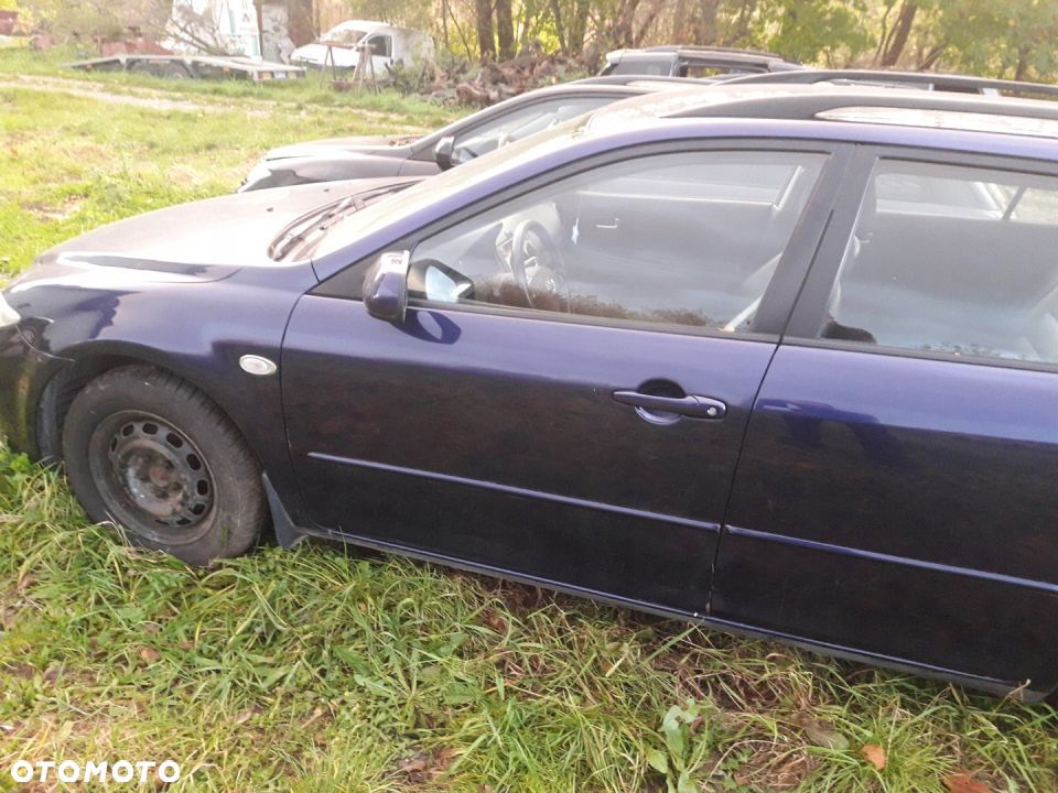 Mazda 6 02-07 Drzwi Lewe przednie przód szyba 25E - 6