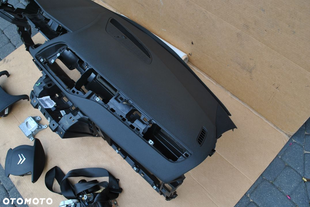 CITROEN C5 III DESKA KONSOLA AIRBAG PASY KOMPLET - 8