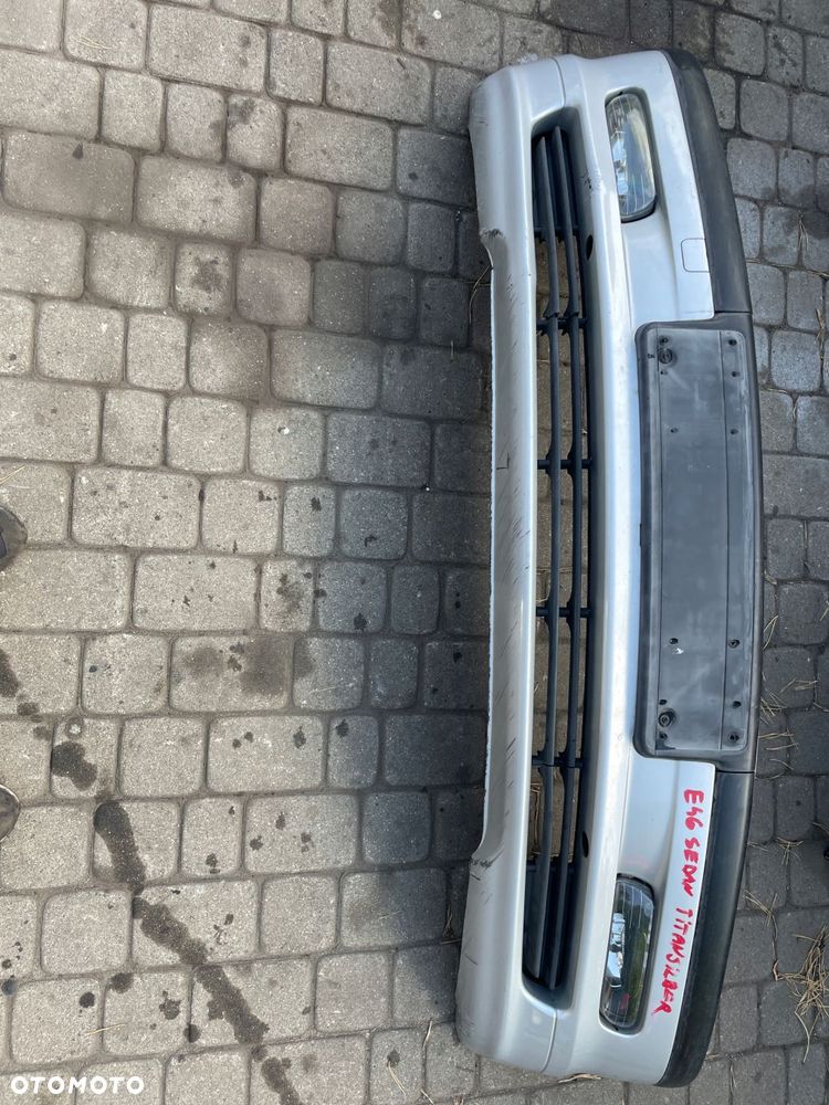 zderzak przód bmw e46 sedan kombi titansilber 2000 r przed lift - 1