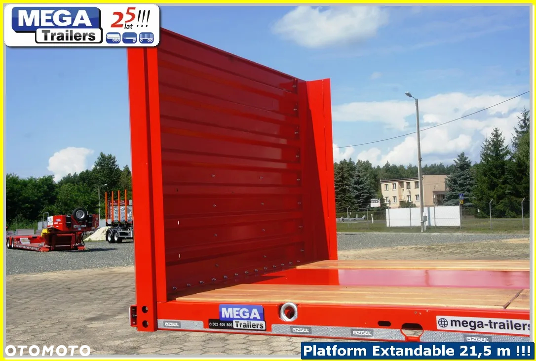 Inny TELEMEGA wysuw 7.50 m, 3 osie, ADR EX3- MEGA Trailers!! - 32