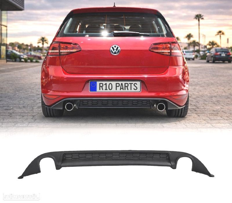 DIFUSOR VOLKSWAGEN GOLF 7 12-17 LOOK GTI - 2