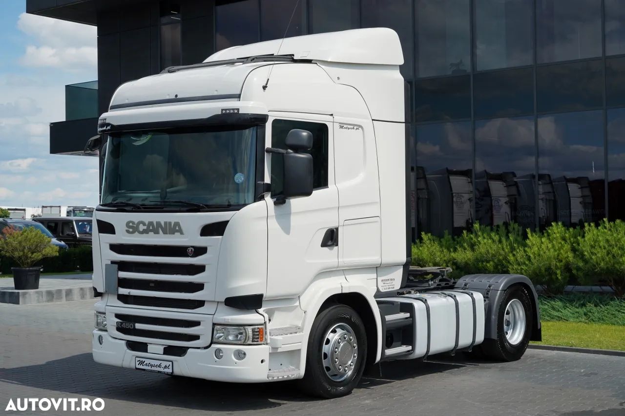 Scania R 450 / RETARDER / ANVELOPE 100% / DUPA CONTRACTUL DE SERVICE - 1