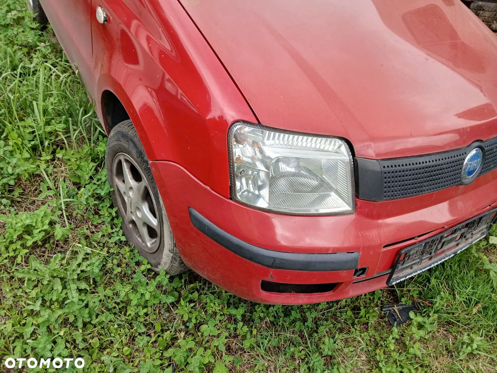 FIAT PANDA II 199A maska pokrywa silnika klapa bagażnika zderzak lampa reflektor pas przedni stop - 2