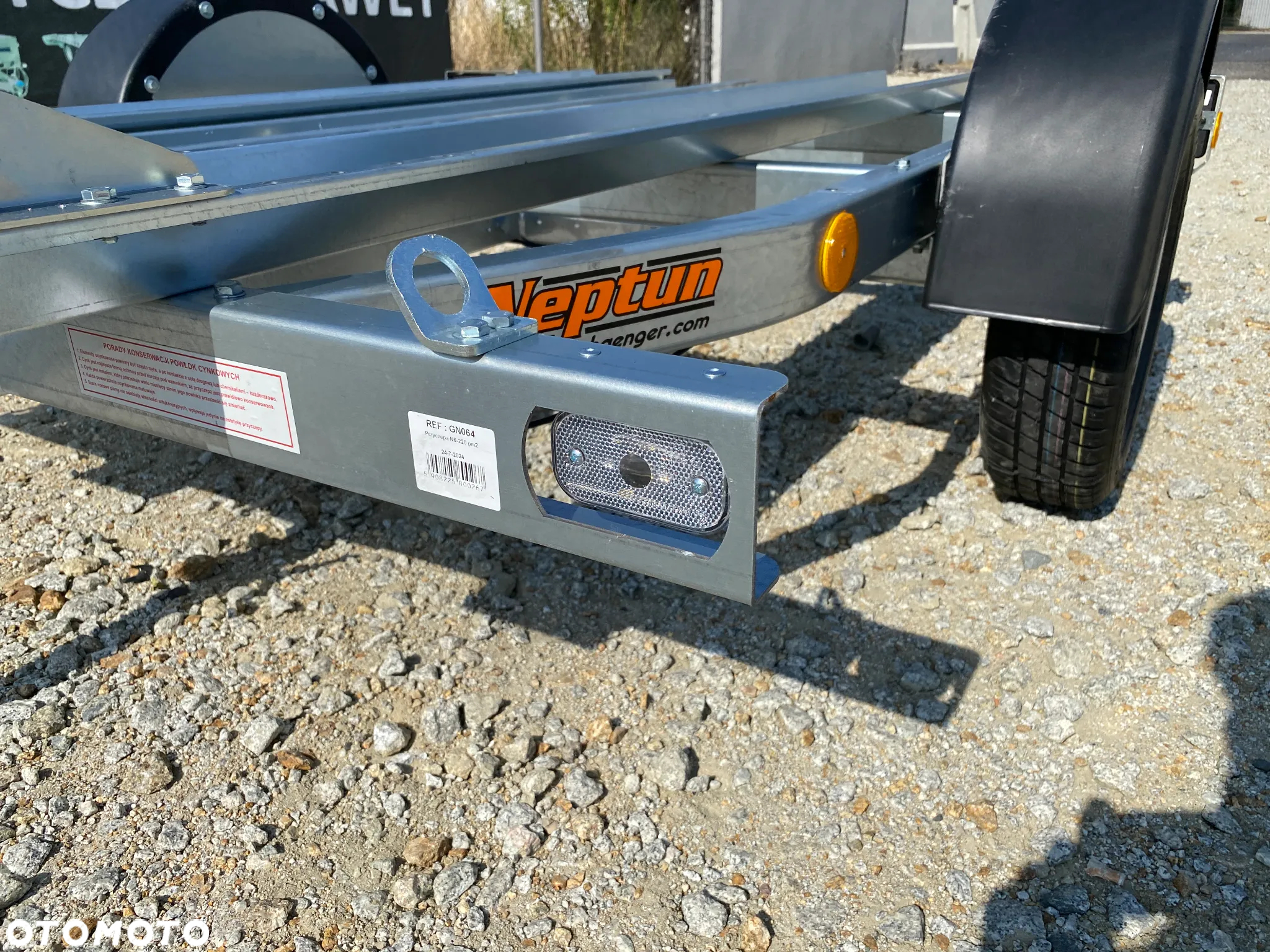 Neptun N6-221 PM2 220x135 DMC 750KG POD 2 MOTOCYKLE Z NAJAZDEM | RATY | LEASING | DOSTAWA | - 10