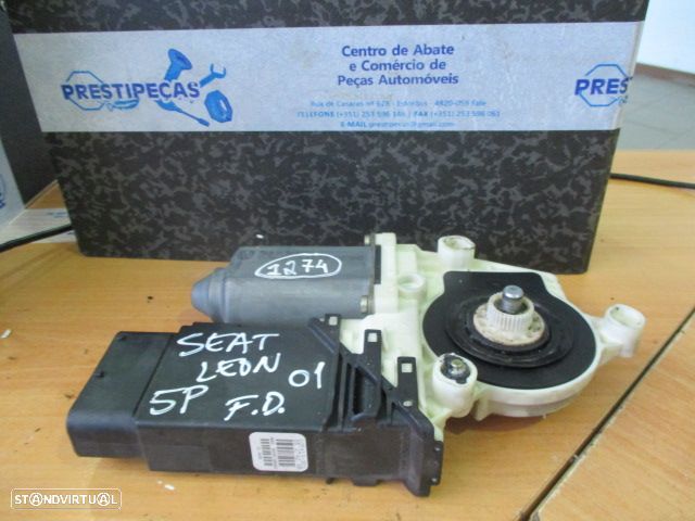 Motor Elevador Vidro 101386102 SEAT LEON 2001 FD 5P SEAT LEON  1M 2003 1.9TDI 110CV 5P PRETO FD - 1