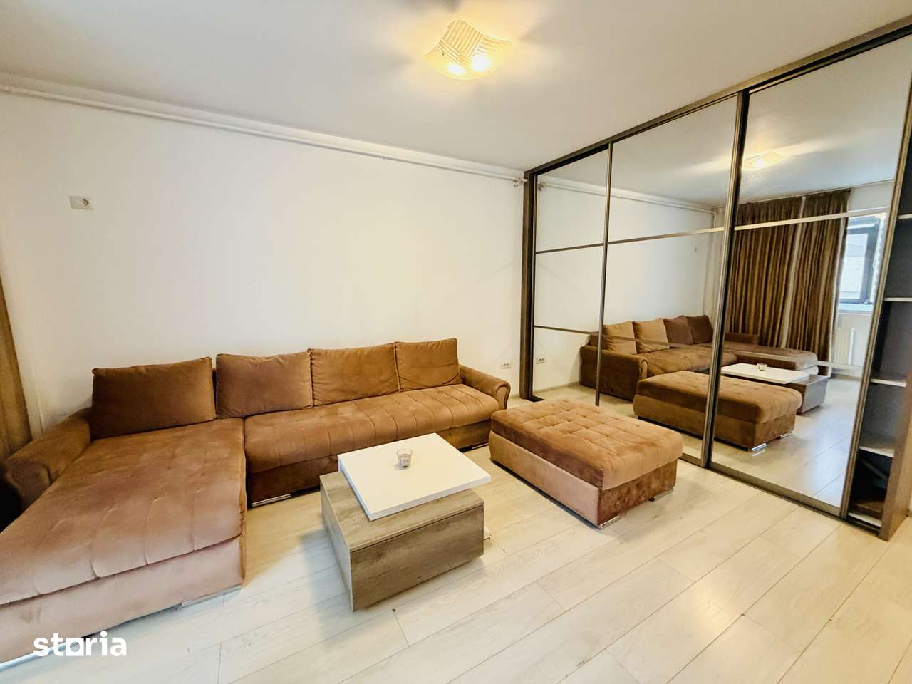 Apartament 2 camere mobilat si utilat complet Str Tineretului etaj int — fotografia 3