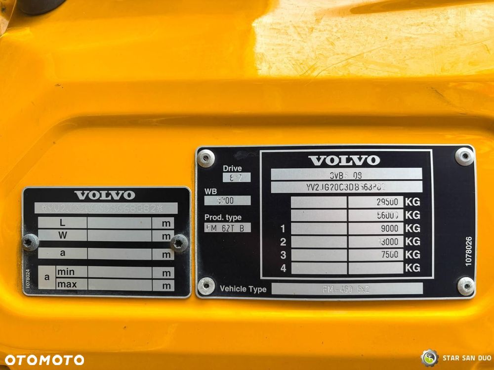 Volvo FM 460 6x4x4 HMF 3220 Ciągnik Żuraw HDS - 21