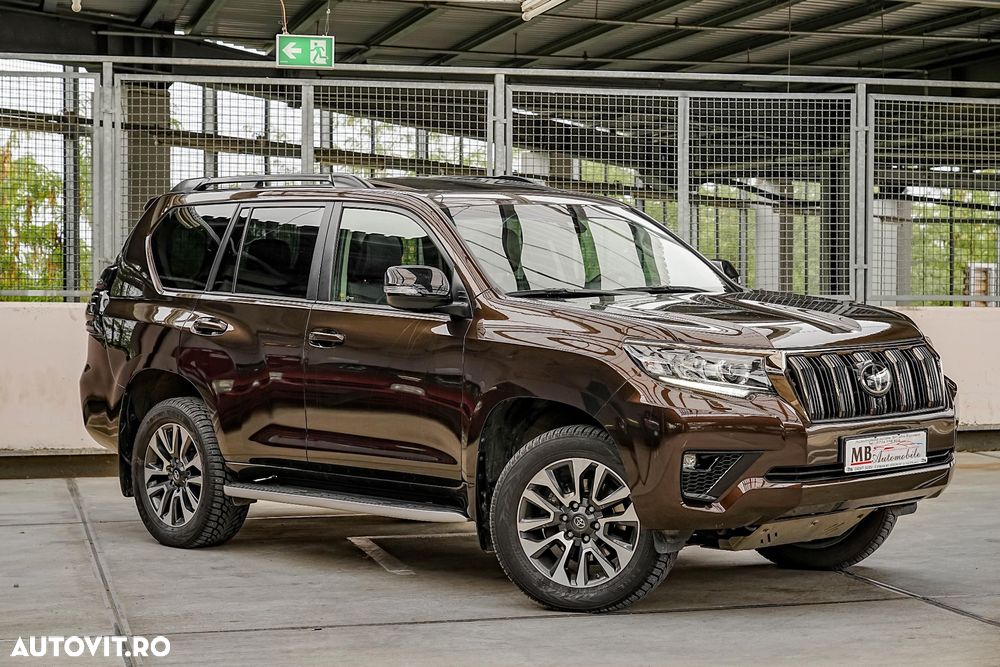 Toyota Land Cruiser 2.8l D-4D 204 CP A/T 7 locuri Luxury AVS Brown - 6