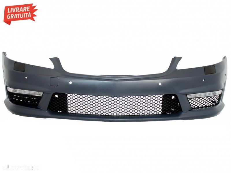 Bara Fata Completa cu Grila Centrala Mercedes S-Class W221 (2005-2012) - 2