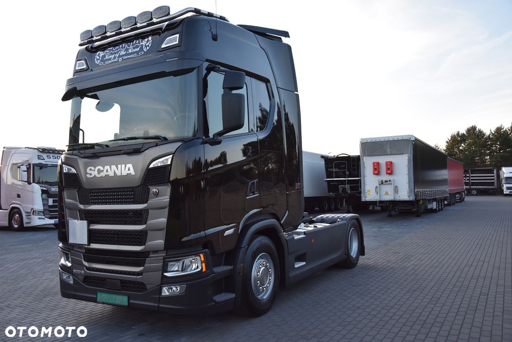 Scania S500 / STANDARD / I PARK-COOL / 2023 / FULL LED / ORUROWANIE + 6X HALOGENY / FULL SERWIS ASO SCANIA! / Retarder / !! Jak nowa !!