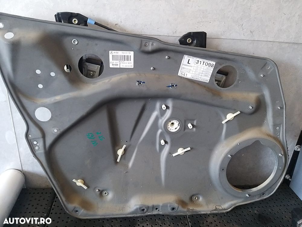 Macara geam electric stanga fata mercedes a class w169 a1697200179 - 3