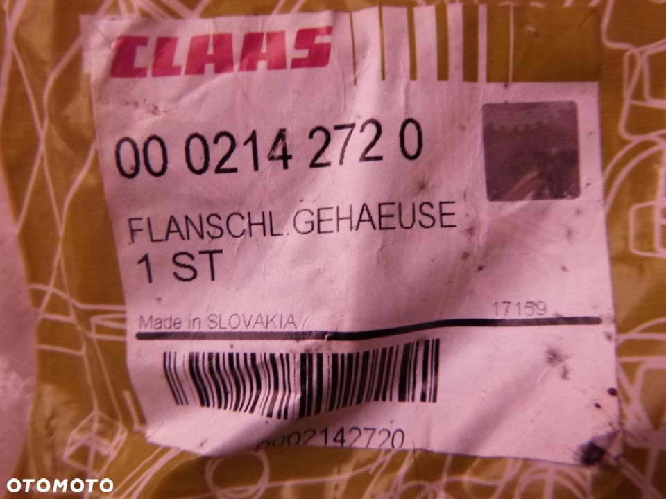 CLAAS OBUDOWA PIERŚCIEŃ 0002142720 QUADRANT 0390MS - 2