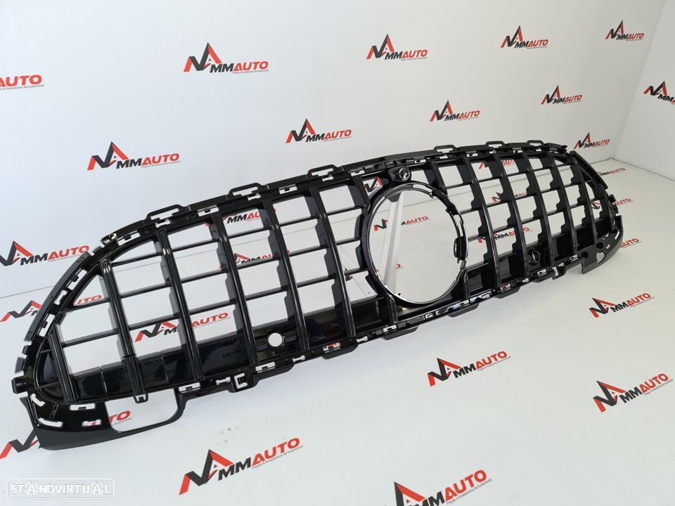 Grelha Frontal Mercedes C W206 GTR Panamericana Preto Brilho - 2