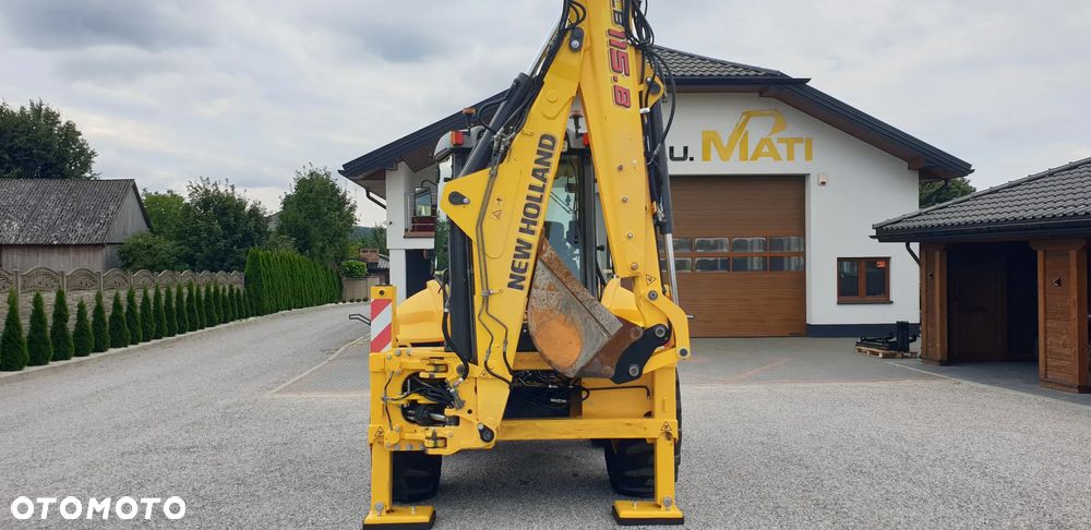 New Holland LB115B rok 2006 łyżka skarpowa hydr. + do kopania na dżojstikach - 5