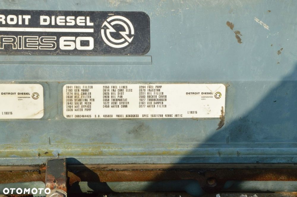 silnik terex ta35 detroit series 60 12.7 jelcz c424 volvo vn kenworth t600 - 7