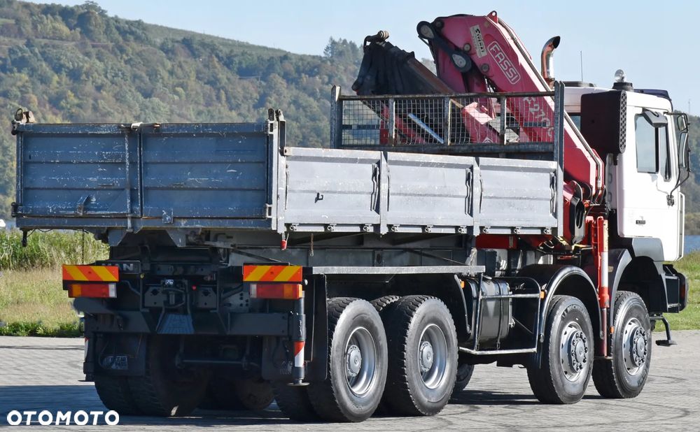 MAN 41.460 * WYWROTKA 5,65 m * FASSI F270AC.26 / 8x8 ! * STAN BDB - 7