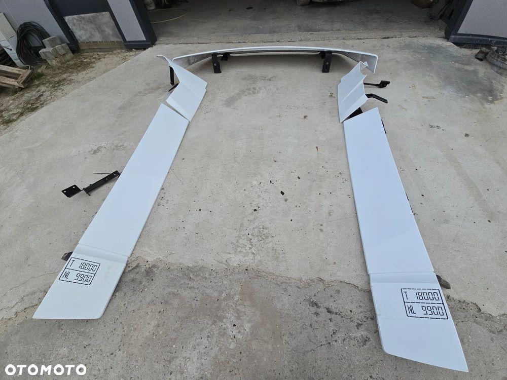 ACTROS MP4 SPOILER SPOJLER KOMPLETNY STREAM SPACE 2500 SZEROKA KABINA 2017R - 2