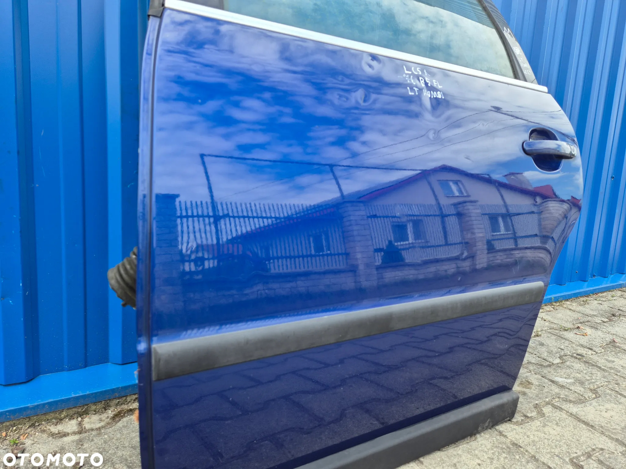 DRZWI TYŁ LEWY LEWE VW PASSAT B5 FL KOMBI LC5X - 11
