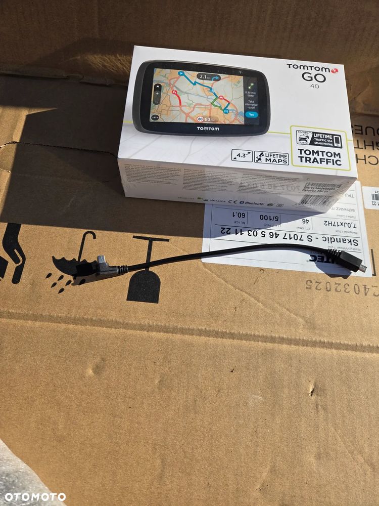 Nawigacja TomTom GO 40 Podstawka Opel Flexdock z systemem nawigacji Tomtom Go 40 39021599 39021602 - 5