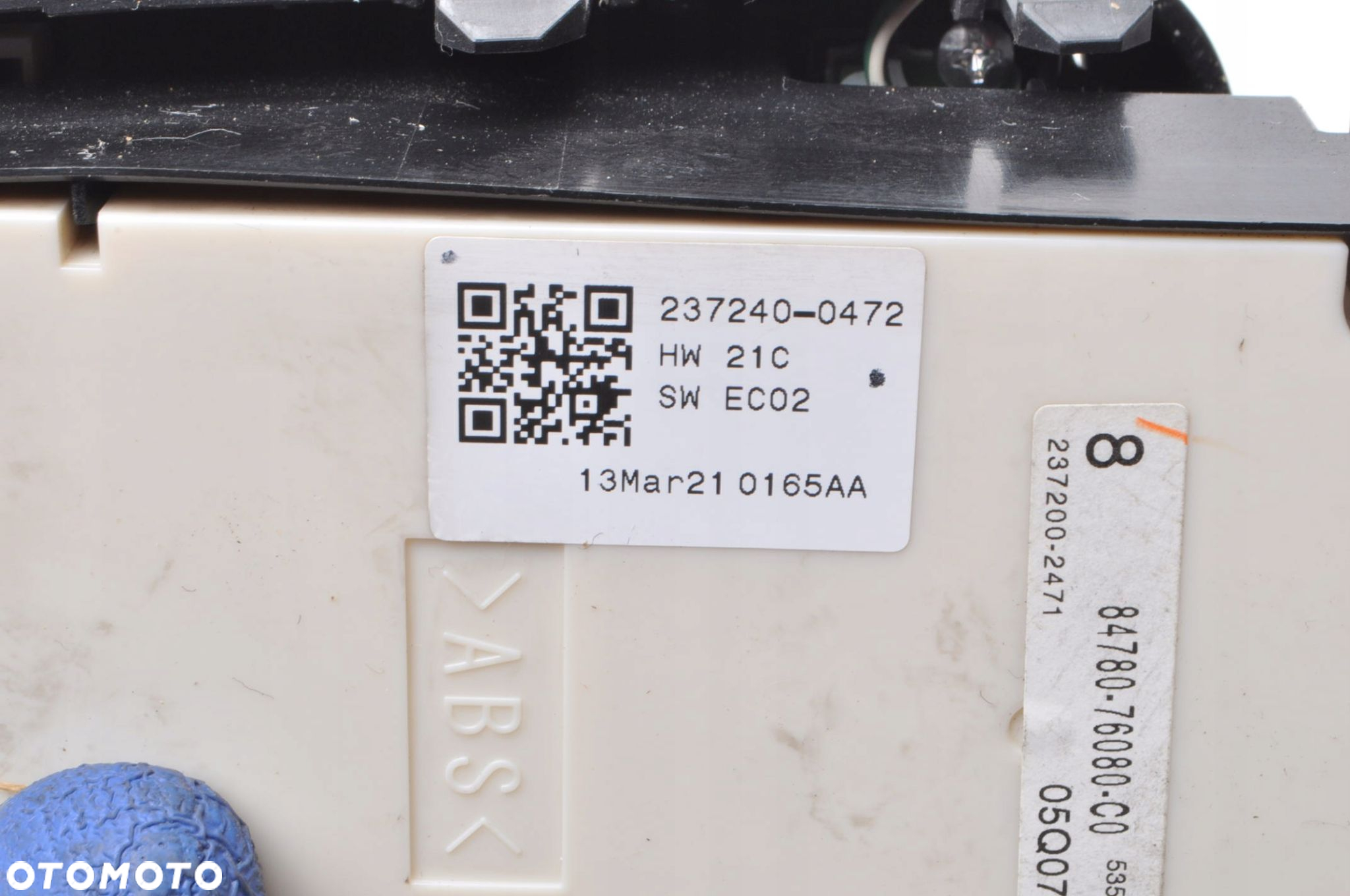 LEXUS CT 200h PANEL PRZEŁĄCZNIKÓW 84780-76080-C0 - 7