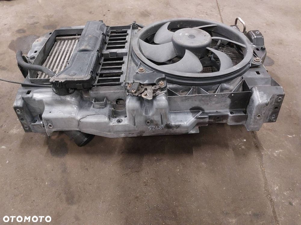 PAS PRZEDNI + KOMPLET CHŁODNIC + WENTYLATOR PEUGEOT 407 I 1.6 HDI - 7