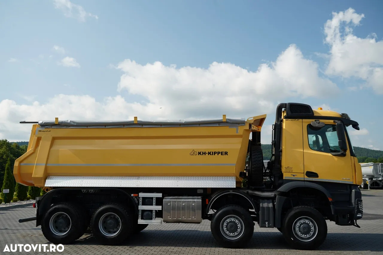 Mercedes-Benz AROCS 4145 / 8x8 / BASCULATOR SPATE / KH KIPPER / EURO 6 - 11