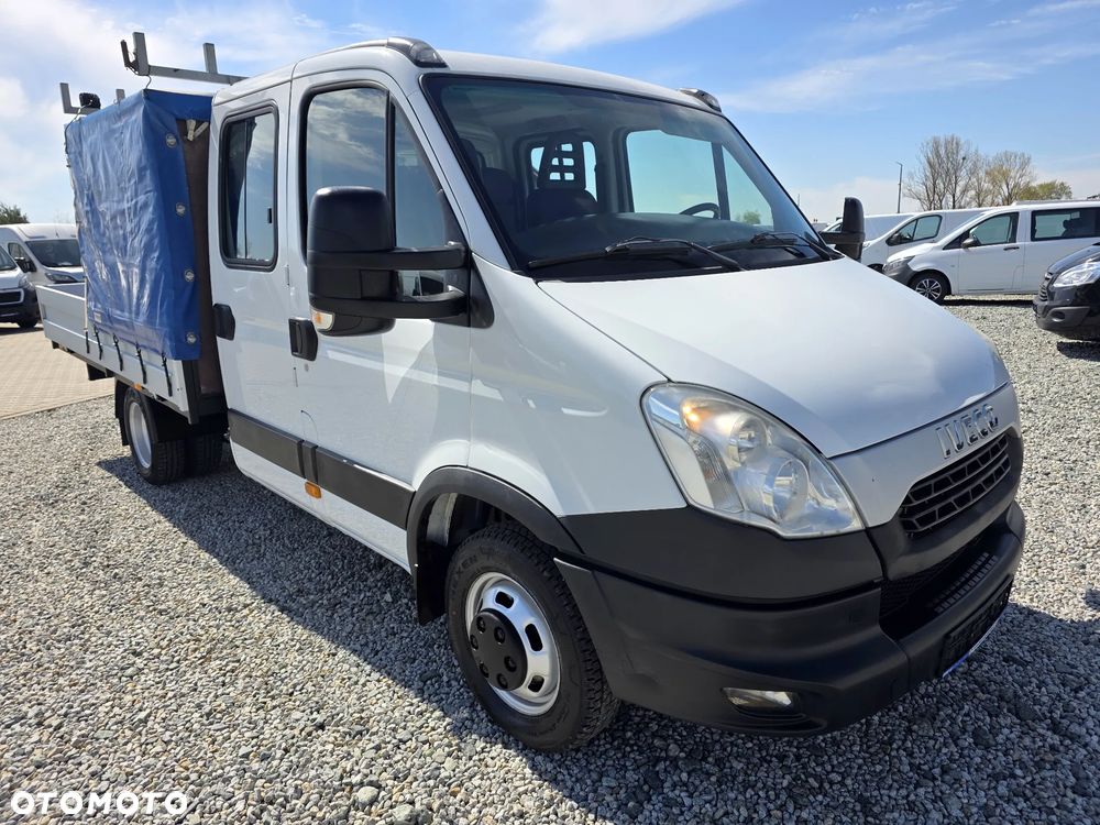 Iveco 35C17 3,0 HPI 170 KONNA DOKA BRYGADÓWKA 7 OSOBOWA 3,2M SKRZYNIA 130T/KM PRZEBIEGU GWARANCJA BLIŻNIAKI DO 3,5T WEBASTO - 7