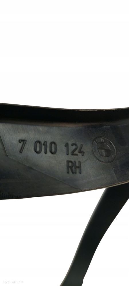 Bmw X5 E53 Osłona Termiczna Prawa Kratka Zderzaka Wydechu V8 M62 7010124 - 5