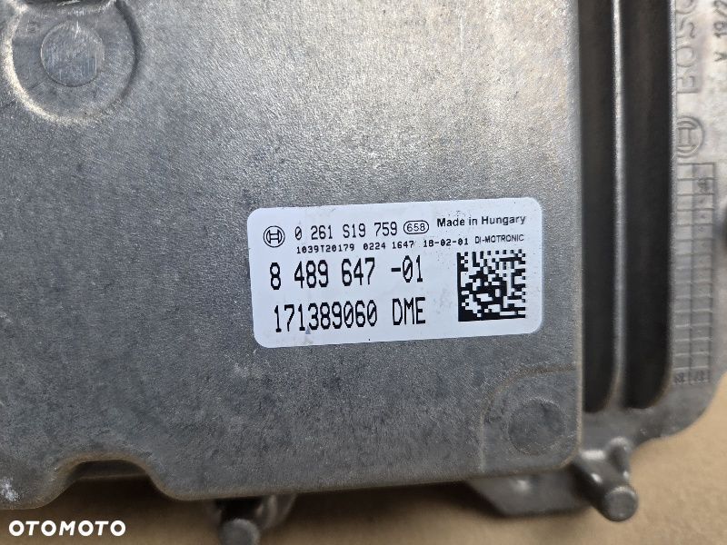 MINI ONE F55 F56 F57 B38A 1.5 TURBO KOMPUTER STEROWNIK 8489647 -01 171389060 DME SILNIKA BOSCH 0261S19759 - 3