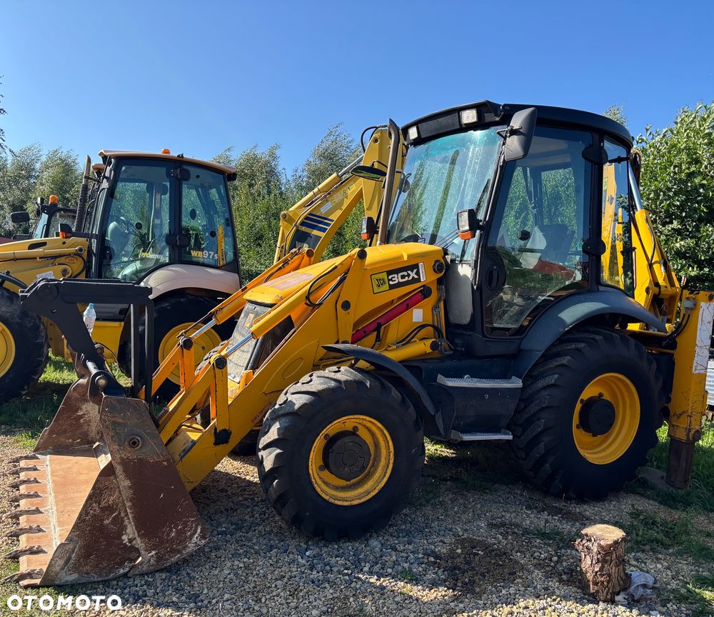 JCB 3CX CONTRACTOR 2007r koparko ładowarka 4x4  teleskop widły rekin - 1