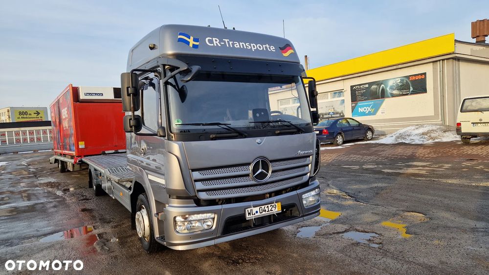 Mercedes-Benz Atego 1227 z Niemiec Autolaweta - 11