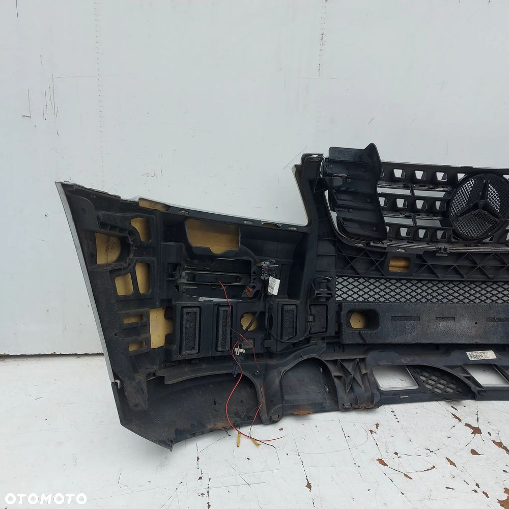 ZDERZAK PRZOD PRZEDNI 775 LAK GRILL ATRAPA KRATKA MERCEDES ML W164 ORYGINAL DEMONTAZ 1648850625 - 6