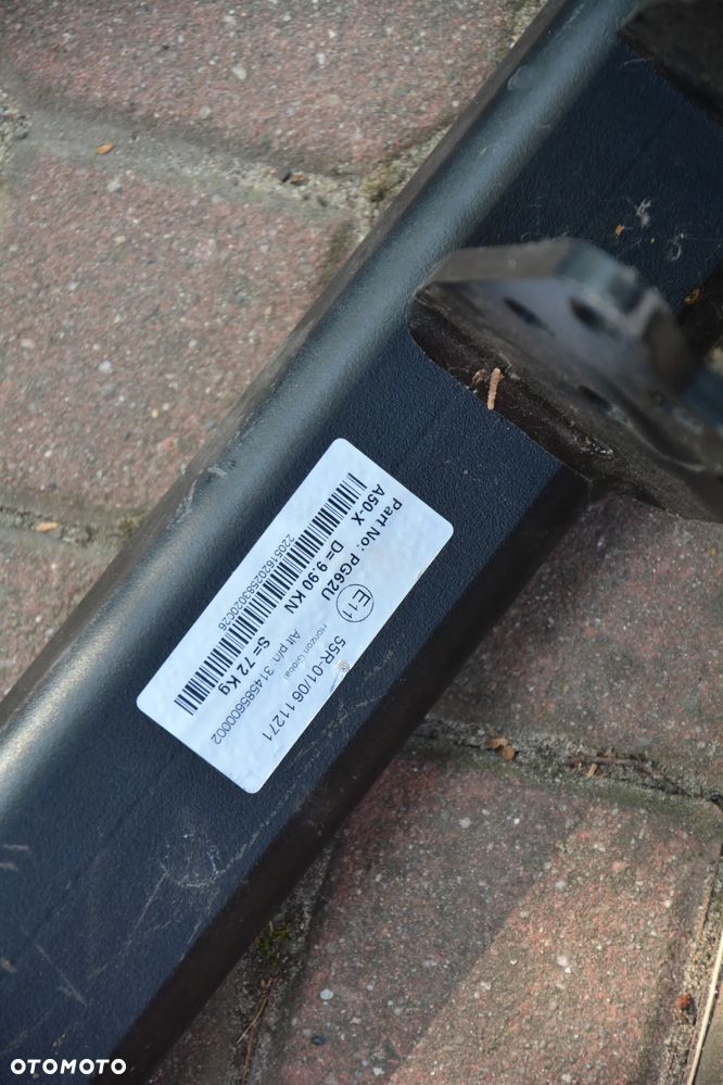 Peugeot 5008 2017 -  hak wypinany Westfalia na klucz - 7