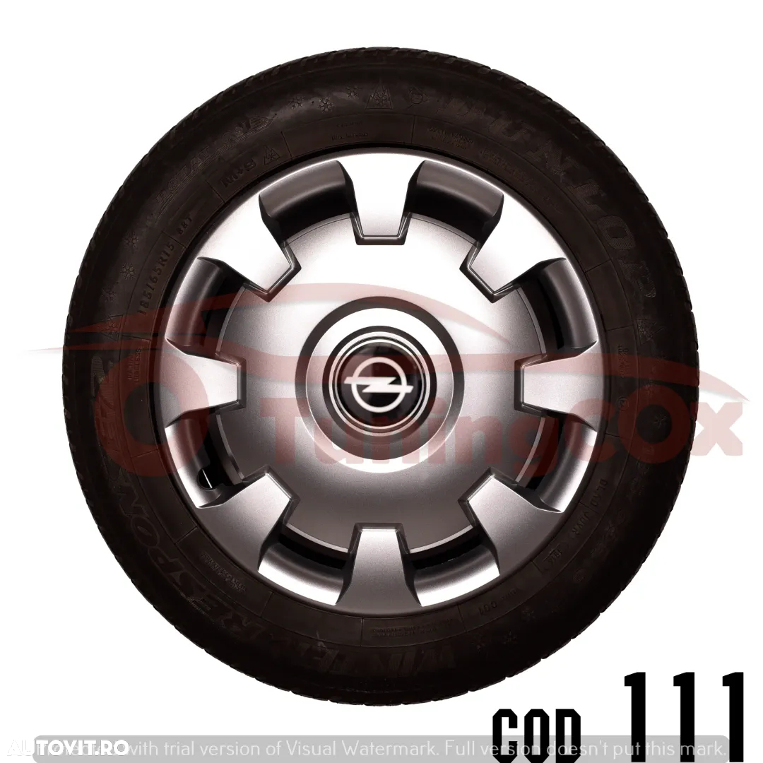 Capace roti OPEL R13 La set de 4 buc,Capace janata aliaj - 7