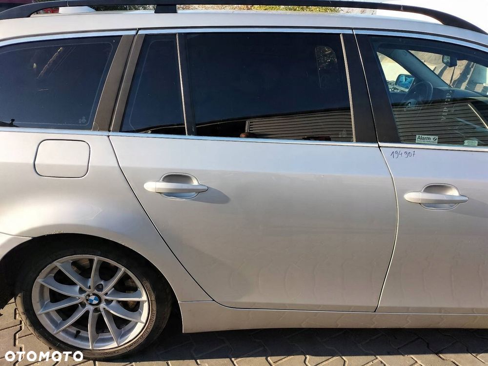 DRZWI KOMPLETNE PRAWY TYŁ BMW E61 354/7 TITANSILBER METALLIC - 1