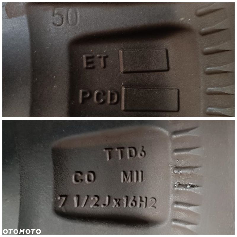 Alufelgi 5x112 16 Dezent VW Audi Skoda Seat 4szt (F9473) - 8