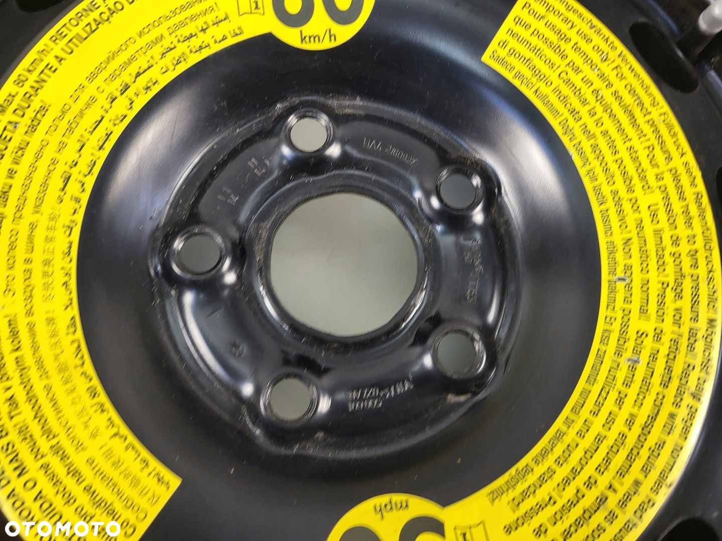 Koło Dojazdowe Zapasowe Dojazdówka Zapas 16" VW GOLF VII HB 5x112 - 5