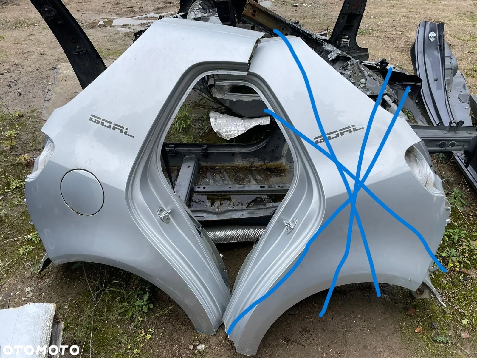 Błotnik prawy tył tylny VW Volkswagen Golf V VI 5 6 plus + - 1