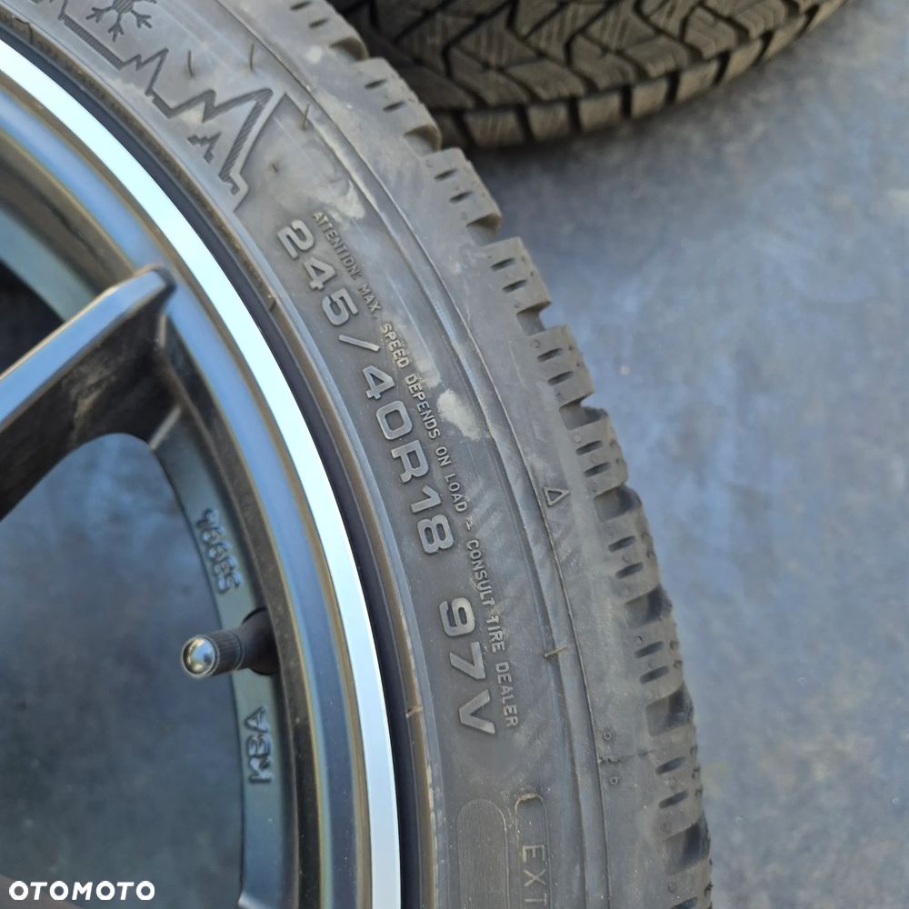 ZIMA KOŁA 245/40 R18 AUDI A4 B8 B9 A6 SKODA OCTAVIA SUPERB YETI VW SHARAN - 8