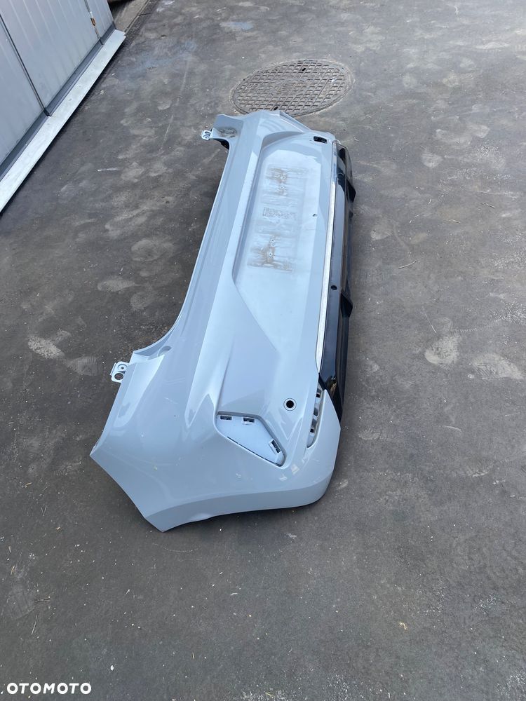 RENAULT CLIO 5 V lift ZDERZAK TYLNY TYLNI TYŁ Z LISTWĄ CHROMOWANĄ CHROM e tech Wwa - 7