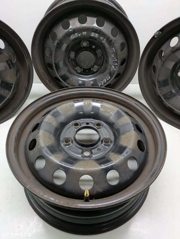 Felgi stalowe R15 5x112 ET:48 Volkswagen - 2