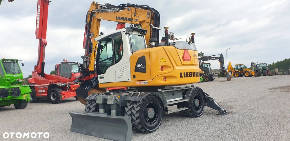 Liebherr 914 COMPACT/ rototilt /szczypce/ GPS 3D Leica/ sprowadzony - 39